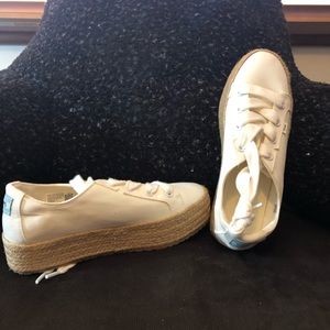 Toms platform canvas sneakers